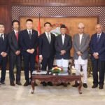 प्रधानमन्त्रीसँग ‘कोरिया रेलरोड कर्पाेरेशन’का प्रमुखको भेट : रेलवे निर्माणमा सहकार्य गर्ने इच्छा 2072cde6-7fea-478f-a2a8-c523fd2a4d4c